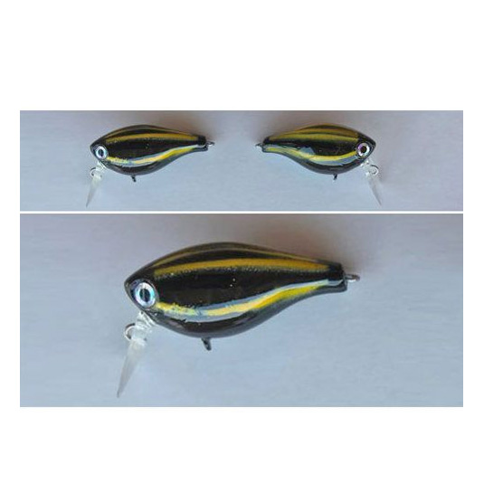 Vobler HMKL Crank 33TR F(Custom Painted) 3.3cm/3.3g Colorado Yellow