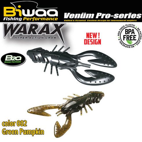 Biwaa Warax 7.5cm, culoare Green Pumpkin