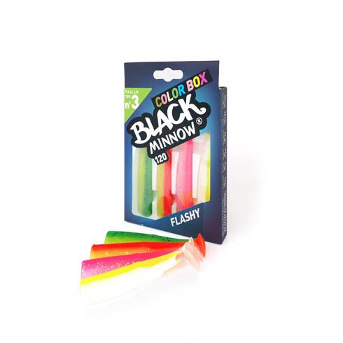 Fiiish Black Minnow 70 Color Box Flashy BM631 7cm