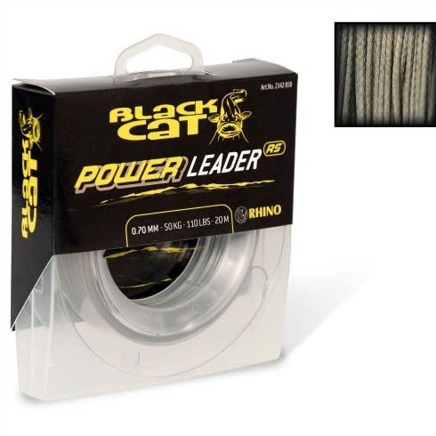 Fir Textil Black Cat Powe Leader 1,20mm/100kg/20m