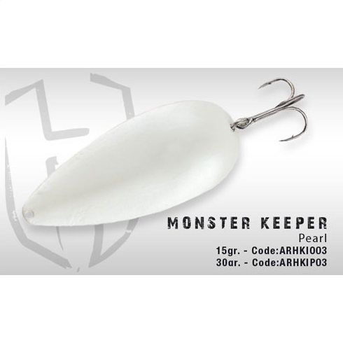 Lingura oscilanta Colmic Herakles Monster Keeper 30g Pearl