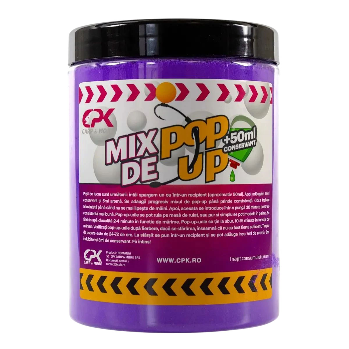 Mix boilies CPK Pop-Up Violet + 50ml Conservant