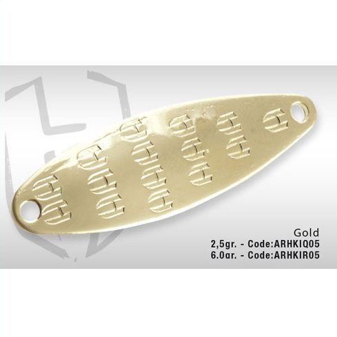 Lingura oscilanta Colmic Herakles Dribble Spoon 6g Gold