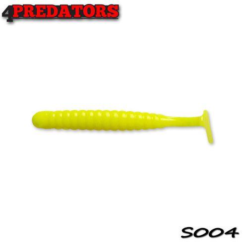 Shad 4Predators Worm Shad Standard 8cm, culoare 004 - 6 buc/plic