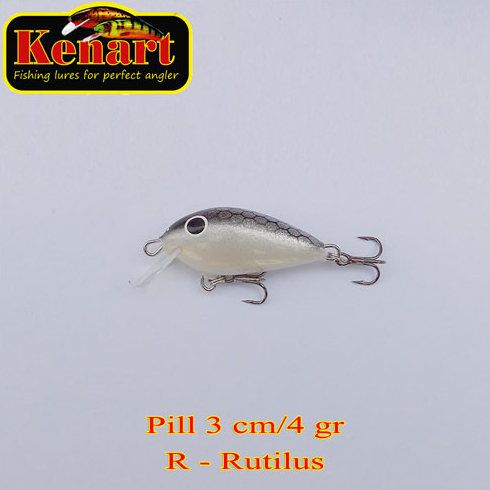 Vobler Kenart Pill S 3cm, culoare R