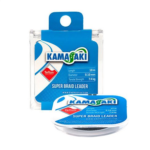 Fir textil Kamasaki Super Braid Leader 0.25mm/20.7kg/10m