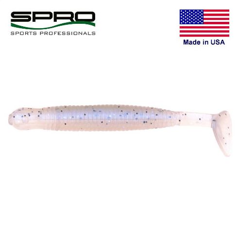 Shad Spro Arrow Tail 8cm, culoare Electric Ghost