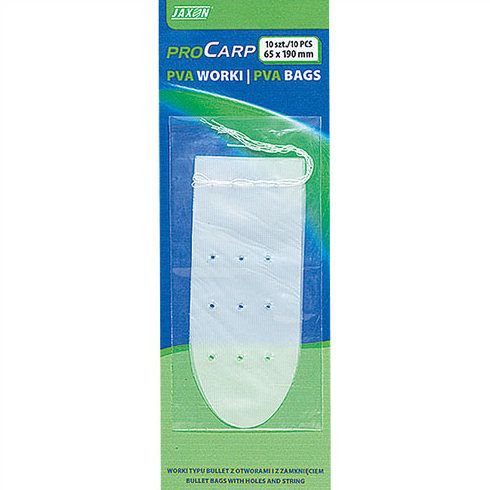 Pungi solubile perforate PVA Jaxon tip glont 55x140cm, 10buc.