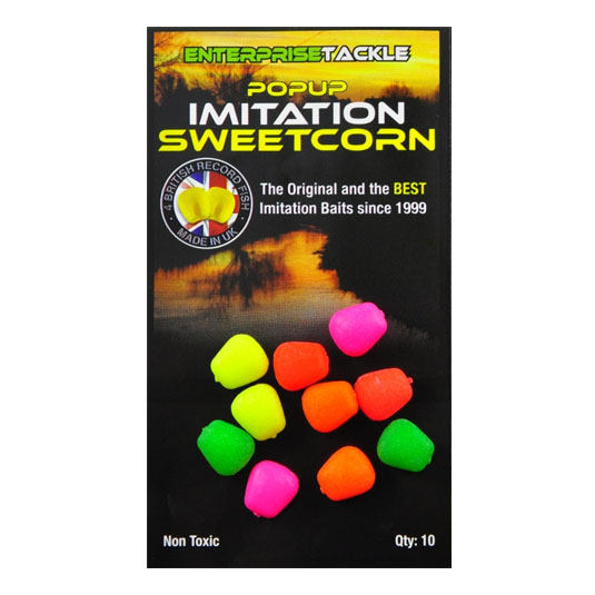 Porumb artificial Enterprise Tackle Pop-Up Sweetcorn Fluoro - Mixed Fluoro