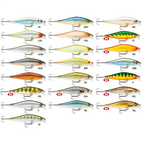 Vobler Rapala Shadow Rap Shad 9cm/11g P
