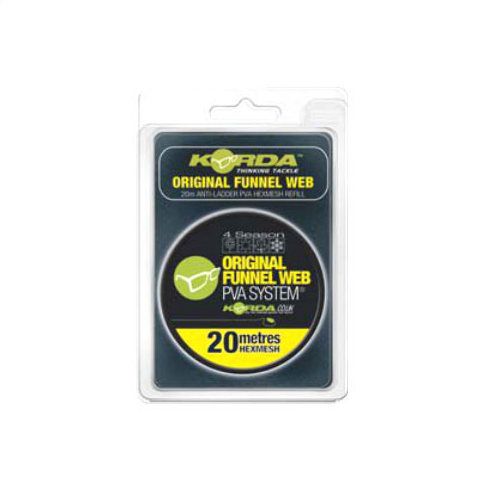Rezerva plasa solubila PVA Korda Original Funnel Web PVA System Hexmess Refill 20m