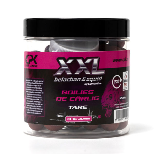 Boilies CPK pentru carlig XXL Tari 14,16,20mm