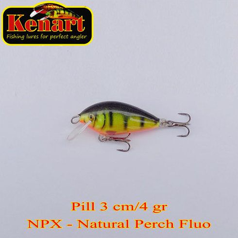 Vobler Kenart Pill S 3cm, culoare NPX
