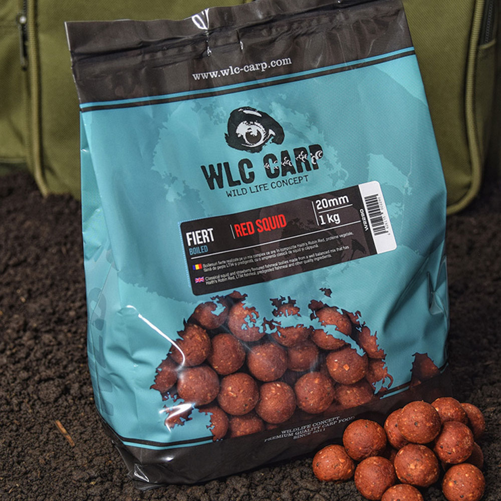 Boilies WLC Carp Tari Red Squid Tournament 20mm