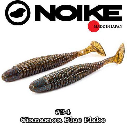 Shad Noike Ninja 7.6cm, culoare Cinnamon Blue Flake