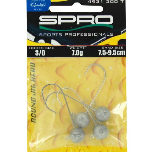 Jig Spro 23 carlig nr. 4/0, 5g, 4buc/plic