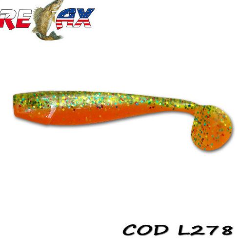 Shad Relax King Shad Laminat 10 cm, culoare 278 - 10buc/plic