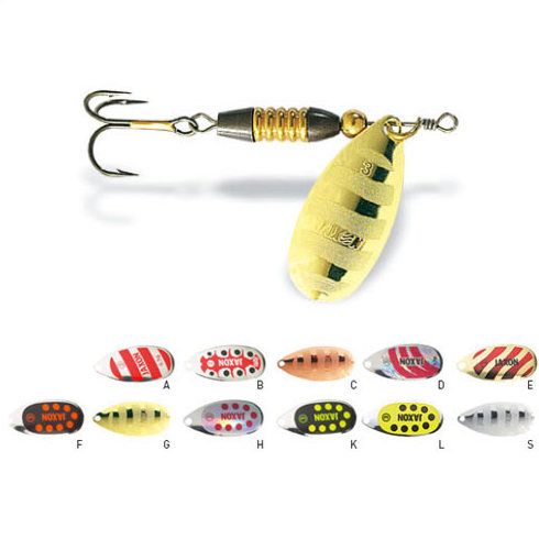 Lingura rotativa Jaxon Holo Select Wolf nr.2, culoare A, 7g