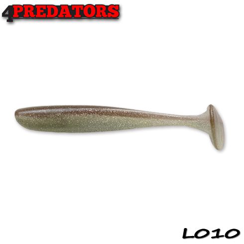 Shad 4Predators Slim Shad Laminat 9cm , culoare 010 - 5 buc/plic