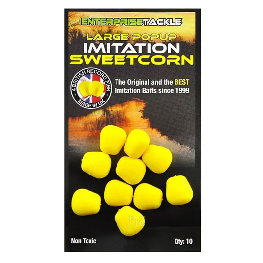 Porumb artificial Enterprise Tackle Pop-Up Large Sweetcorn Tutti Fruity - Yellow