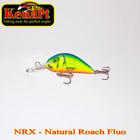 Vobler Kenart Shark F 4cm, culoare NRX