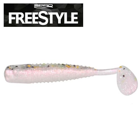 Shad Spro Freestyle 3.7cm, culoare Salt-Pepper