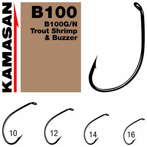 Carlige Kamasan Fly B100 nr.12