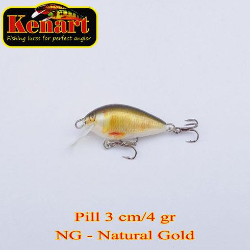 Vobler Kenart Pill S 3cm, culoare NG