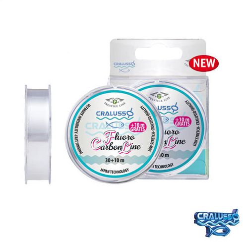 Fir Fluorocarbon Cralusso Fluoro Carbon 0.30mm/7.55kg/30+10m