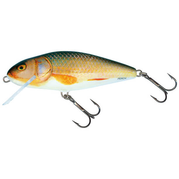 Vobler Salmo Perch Floating 8cm/12g Culoare Real Roach
