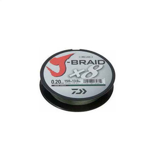 Fir textil Daiwa J-Braid Green 0.10mm/6kg/150m