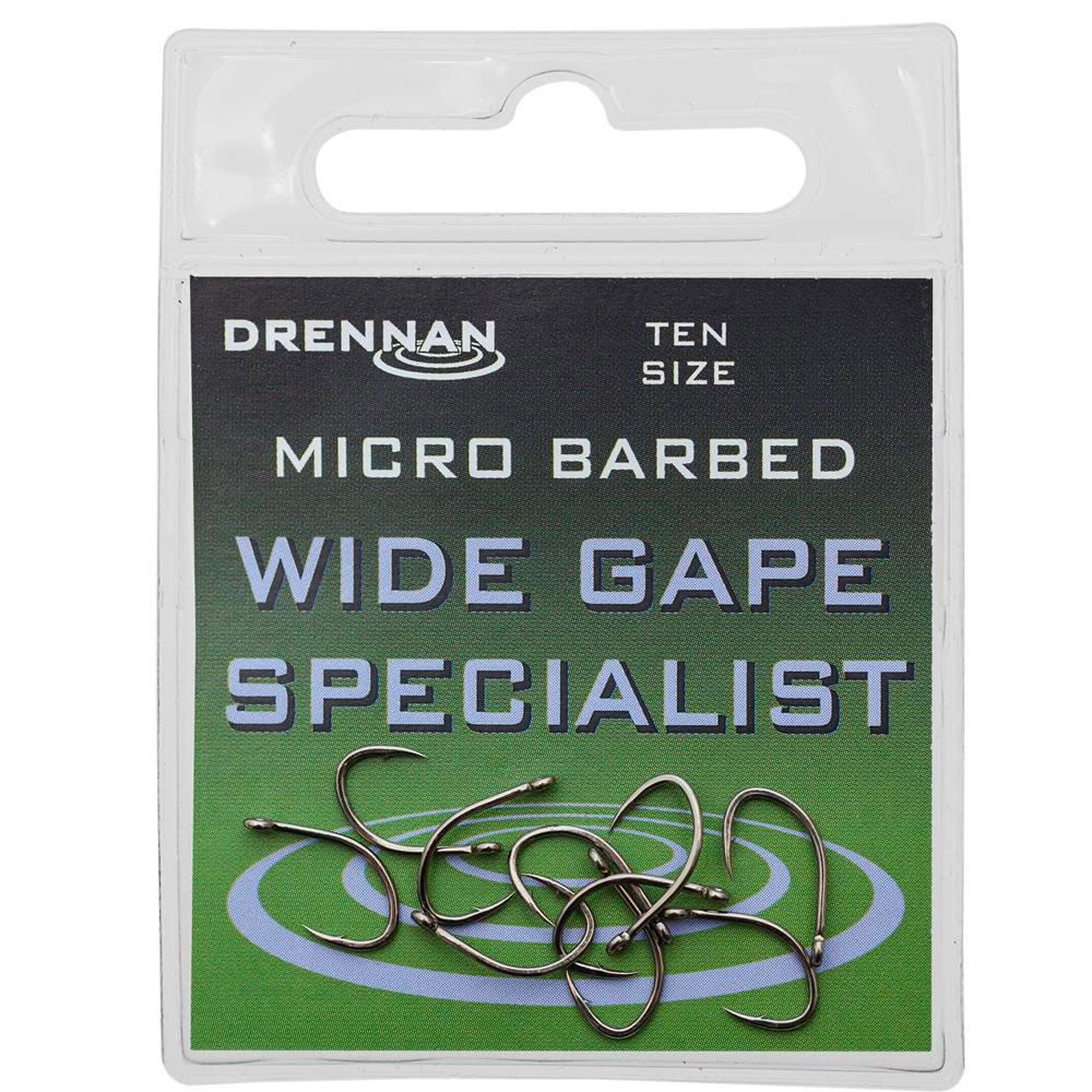 Carlige Drennan Wide Gape Specialist nr.18