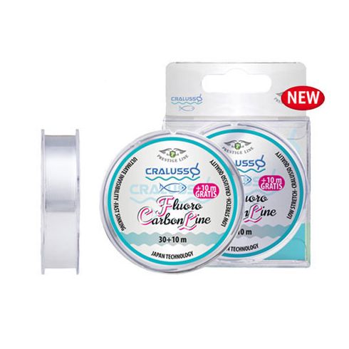 Fir fluorocarbon Cralusso Fluoro Carbon 0.16mm/2.52kg/30+10m