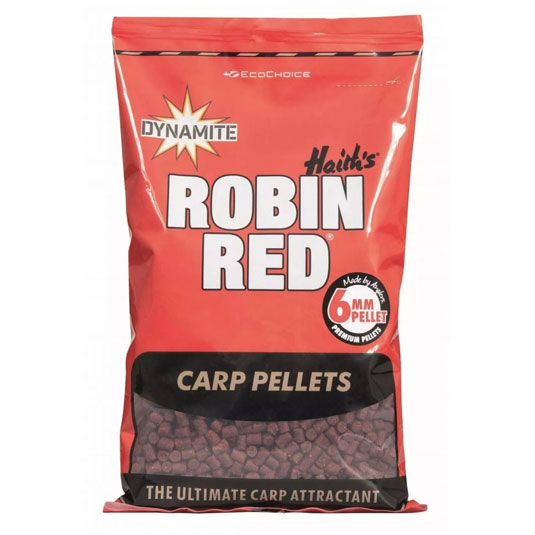 Pelete Dynamite Baits Robin Red Carp 6mm 900g