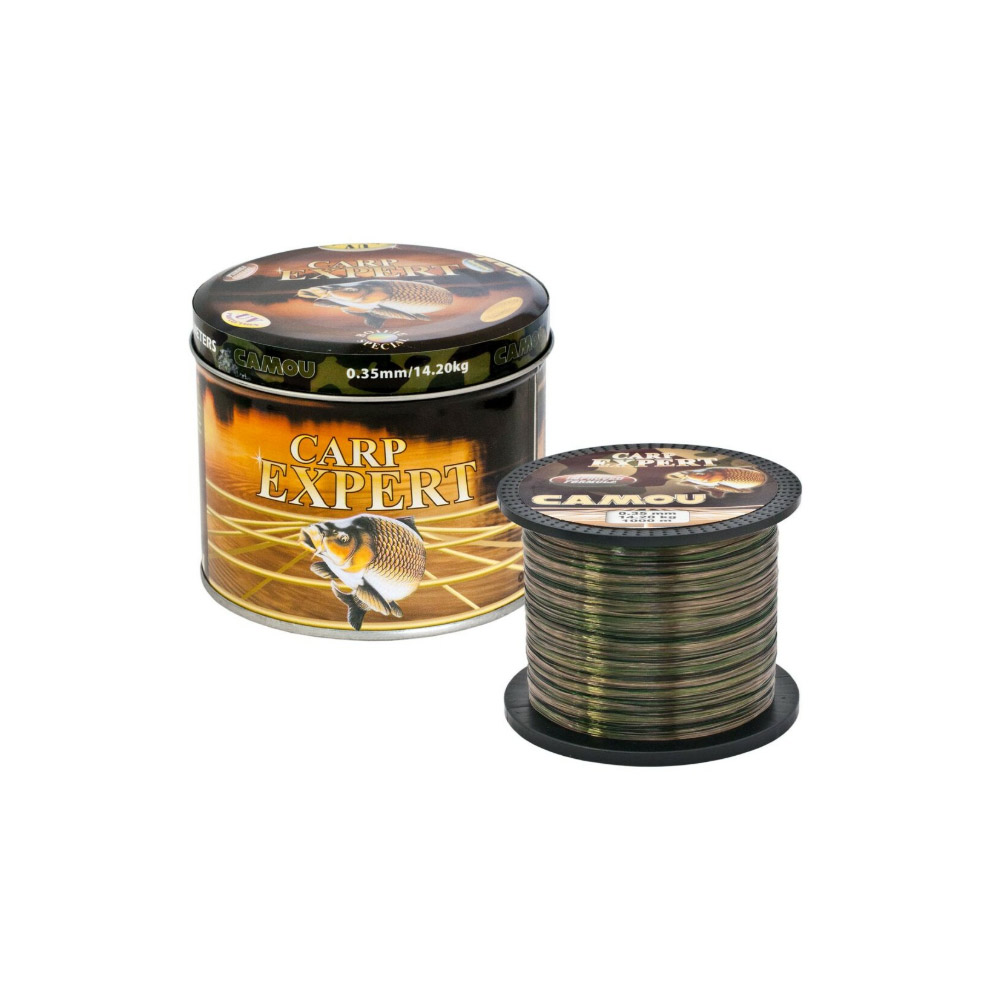 Fir monofilament Carp Expert Camou 0.35mm/14.2kg/1000m