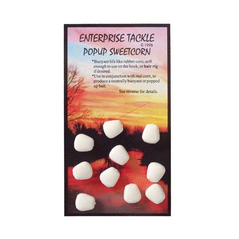 Porumb artificial Enterprise Tackle Pop-Up Large Sweetcorn - White