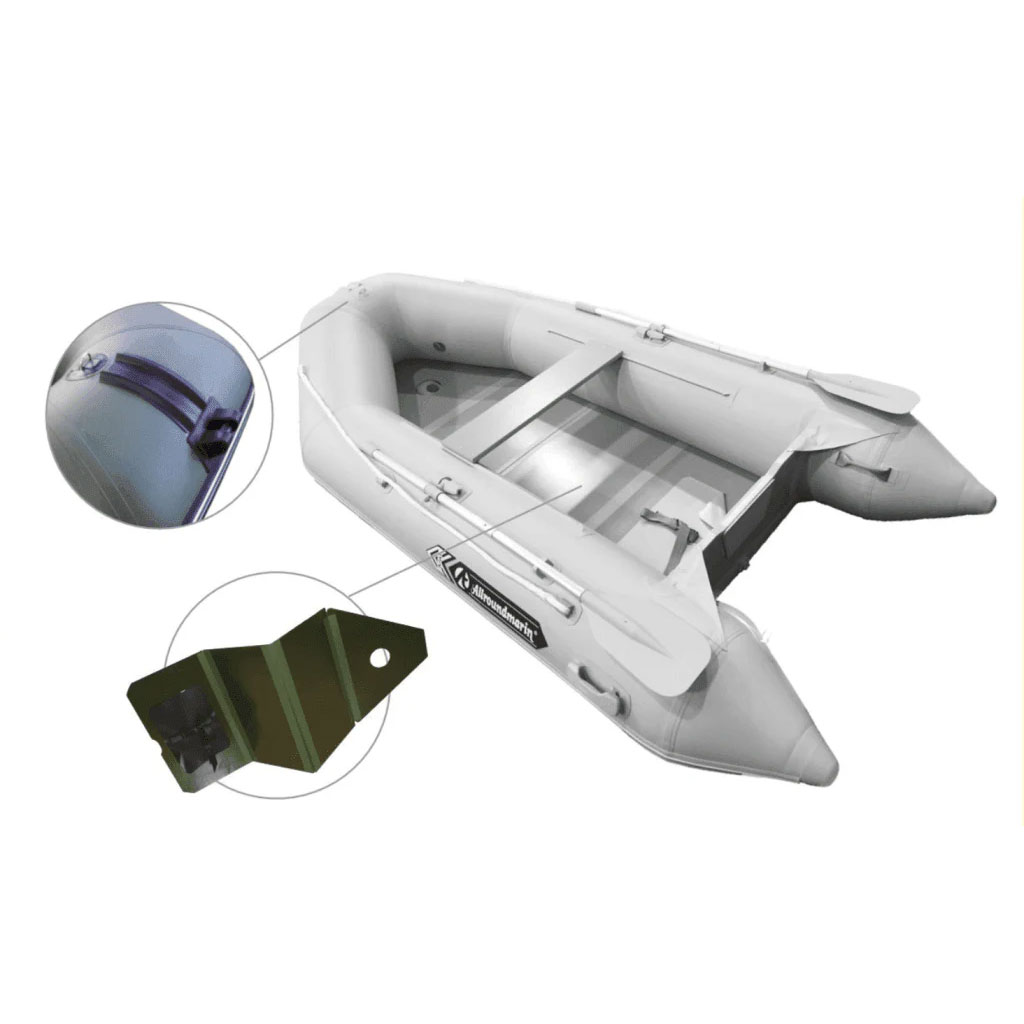 Barca pneumatica Allroundmarin Kiwi 280 Gri+Podina
