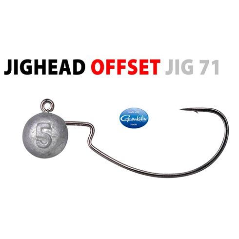 Jig Spro bila cu carlig Gamakatsu Offset Jig 71 nr.4/0, 7gr, plic 3buc.