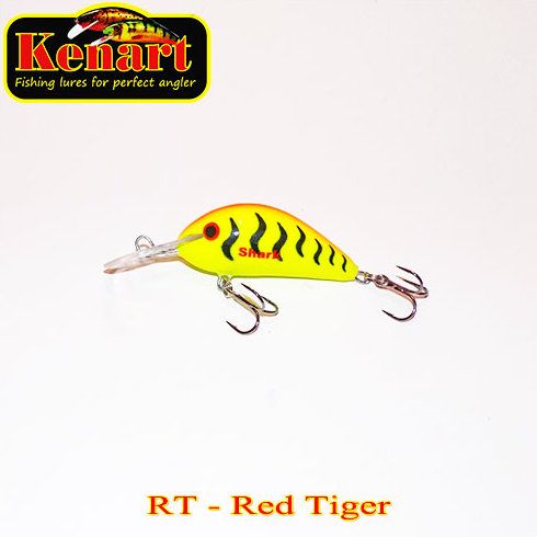 Vobler Kenart Shark F 4cm, culoare RT
