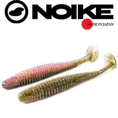 Shad Noike Ninja 10.2cm, culoare Green Pumpkin Blossom