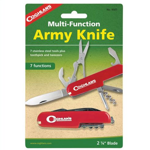 Briceag Coghlans Army multifunctional 7 functii