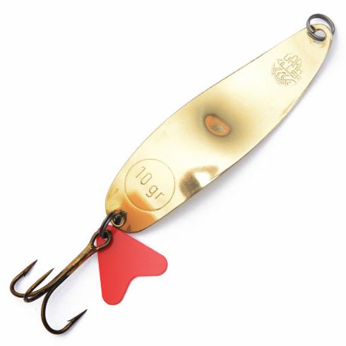 Lingura oscilanta Dara Killer Frunza 2D, culoare Gold, 9g