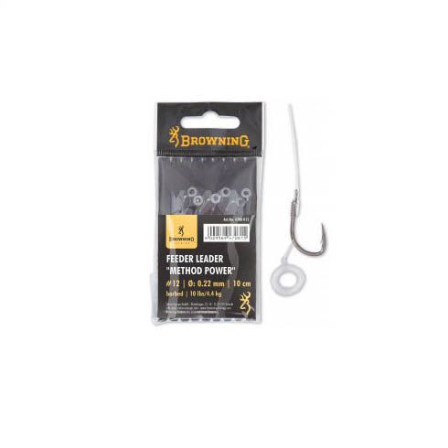 Carlige legate Browning Feeder Method Pellet Band Bronze nr.10/10cm