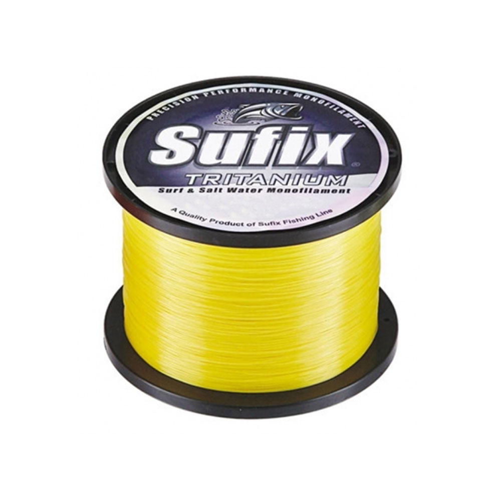 Fir monofilament Sufix Tritanium 0,28mm/5,5kg/1750m Neon Gold
