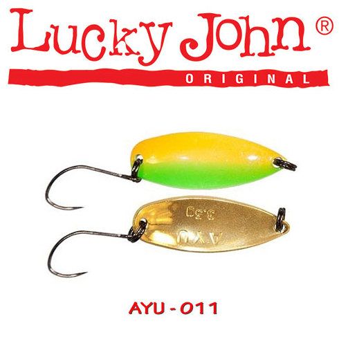 Lingura oscilanta Lucky John Ayu 3.5g, culoare 011