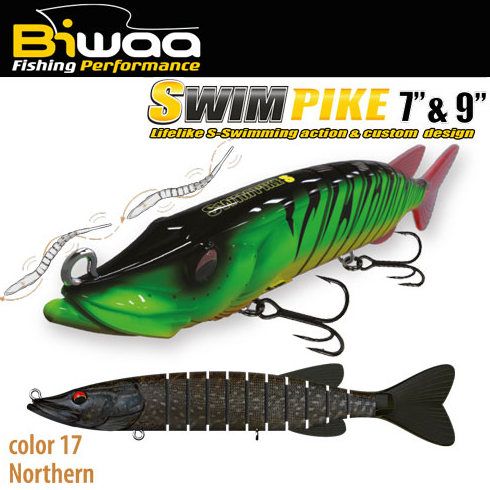 Swimbait Biwaa Swimpike SS 18cm/26g, culoare Northern