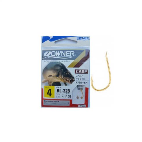 Carlige legate Owner RL-328 53819 Nr.4 - Fir 0.25mm