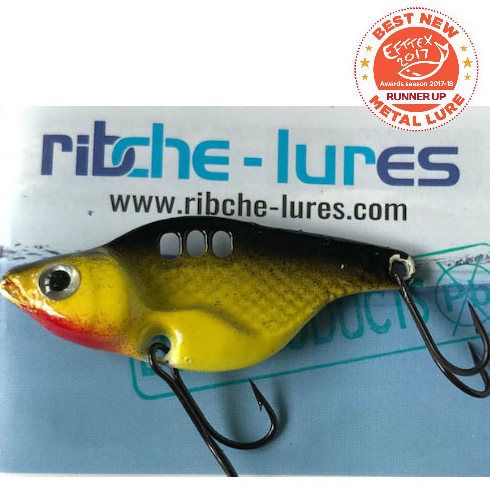 Cicada Ribche Lures Rib 1 4.5cm/8g, culoare Fire Perch