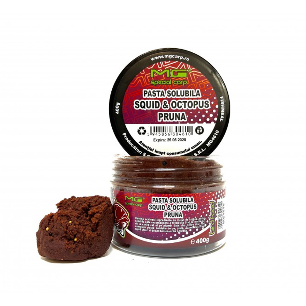 Pasta Solubila MG Special Crap Squid&Octopus Capsuna 400gr