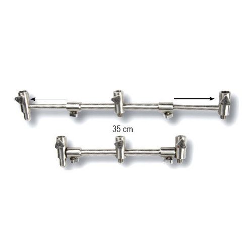 Buzzbar Carp Spirit Inox 300 QR Adjustable 2/3 Rod Front